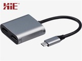 USB-C to Duo-HDMI adapter