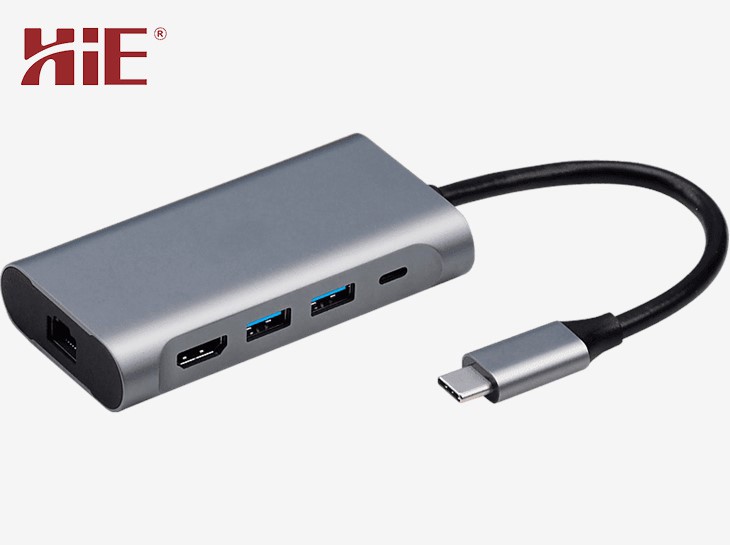USB-C 5-in-1 dokkimisjaam